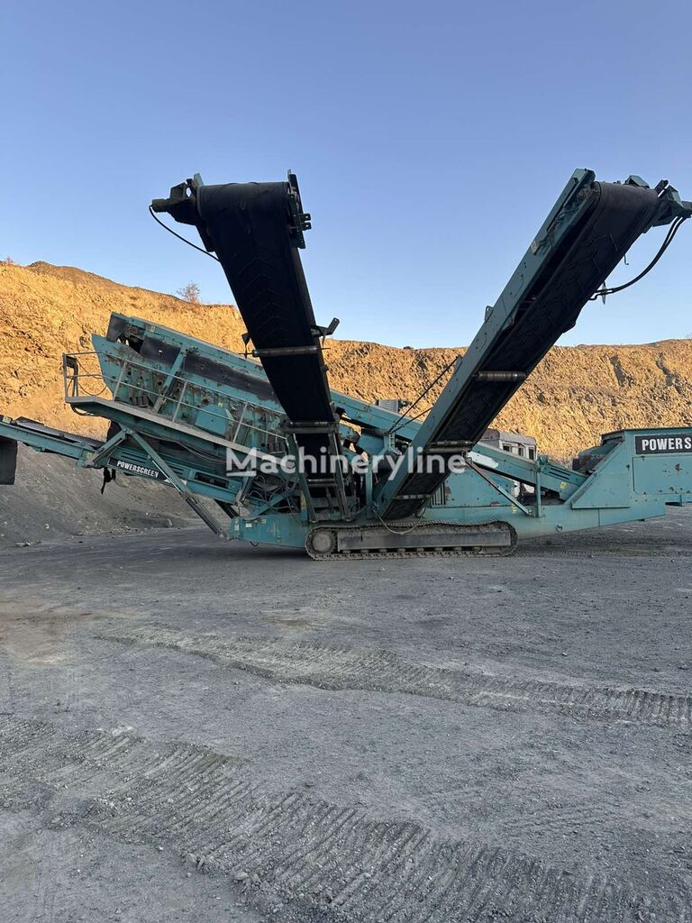 Powerscreen Chieftain 2100 vibrationssikt