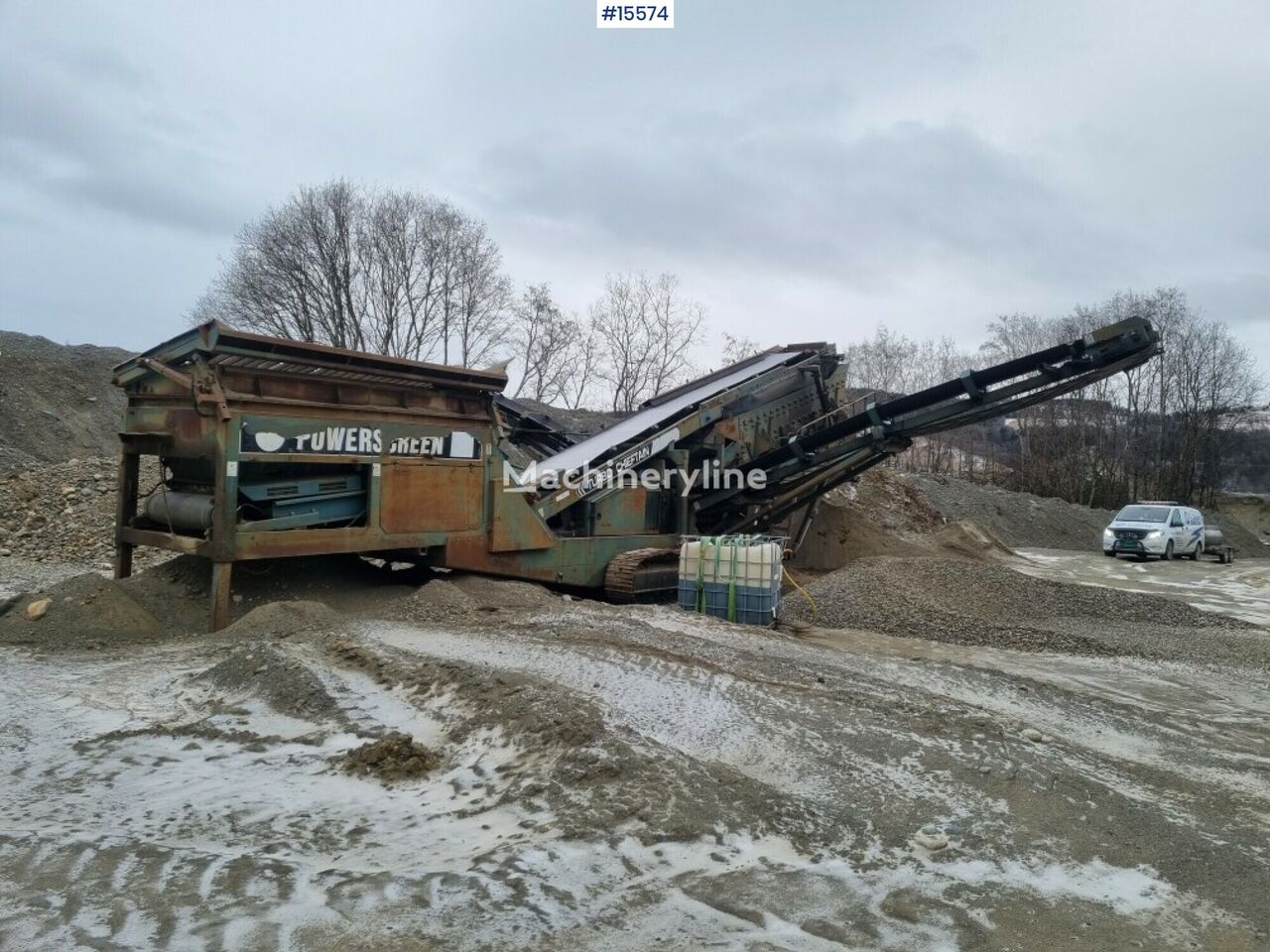 vibračný triedič Powerscreen T. Chieftain 1800