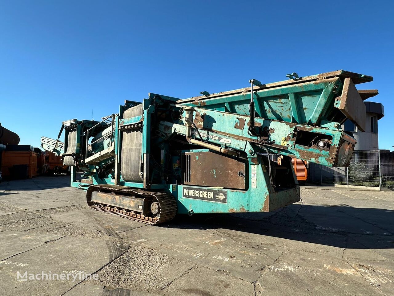 Powerscreen WARRIOR 1400, Przesiewacz pokładowy, 2007rok vibrationssikt