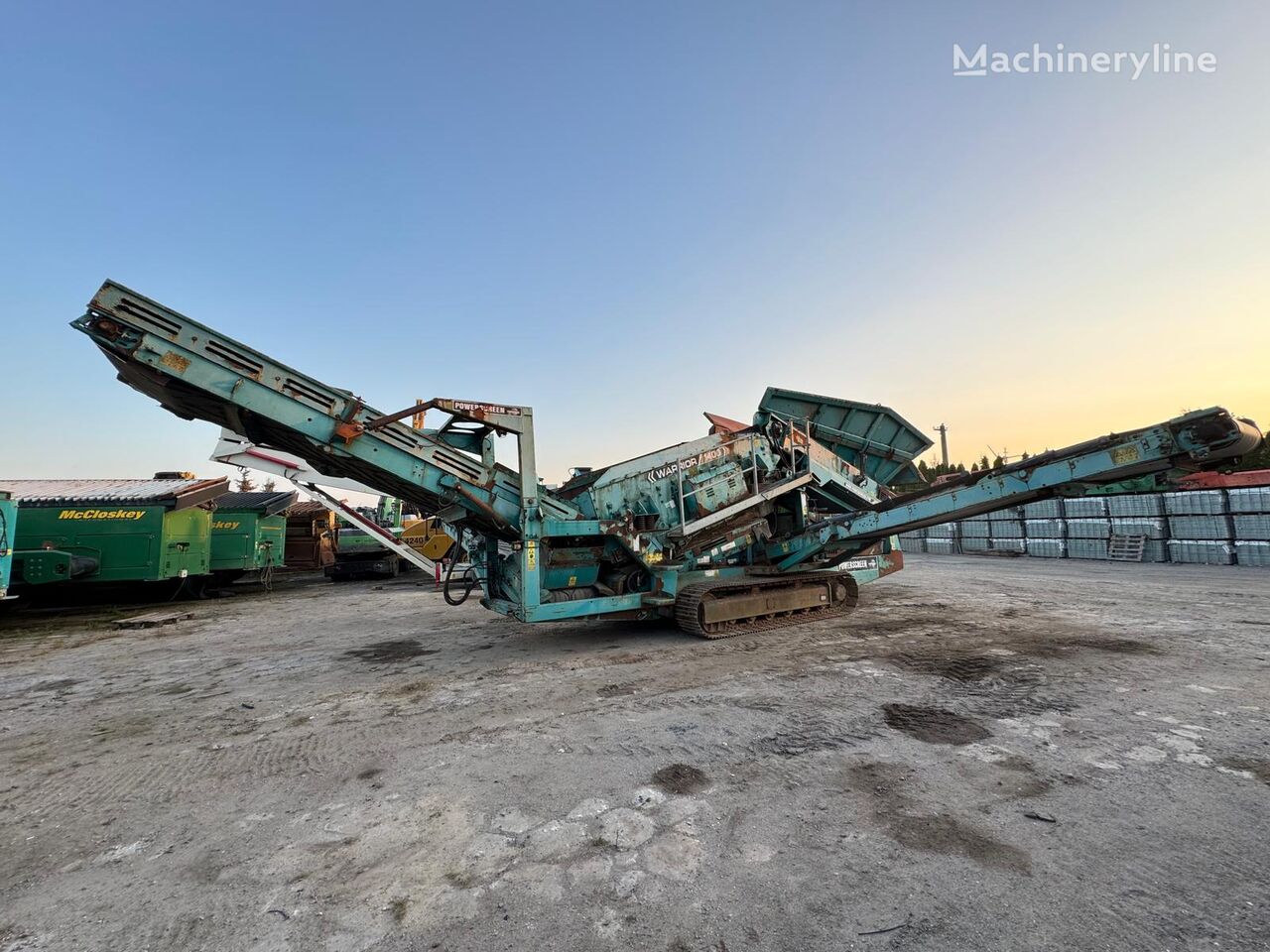 Powerscreen Warrior 1400 Siebanlage