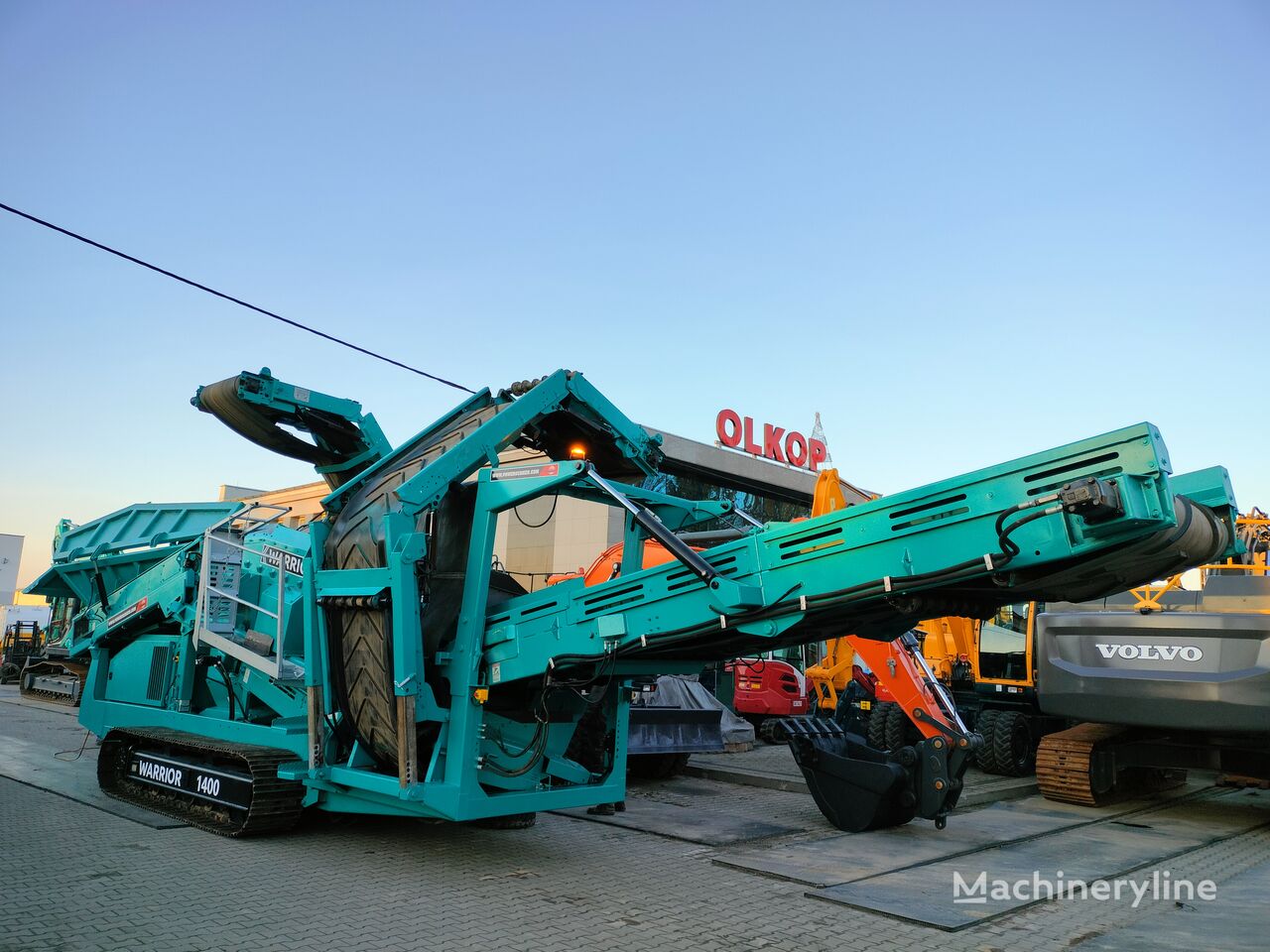 vibračný triedič Powerscreen Warrior 1400 -   RATY  -  KREDYT Wynajem/Sprzedaż