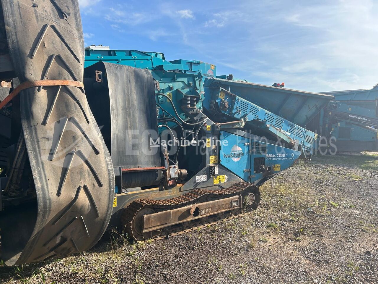 آلة الغربلة الهزازة Powerscreen Warrior 600