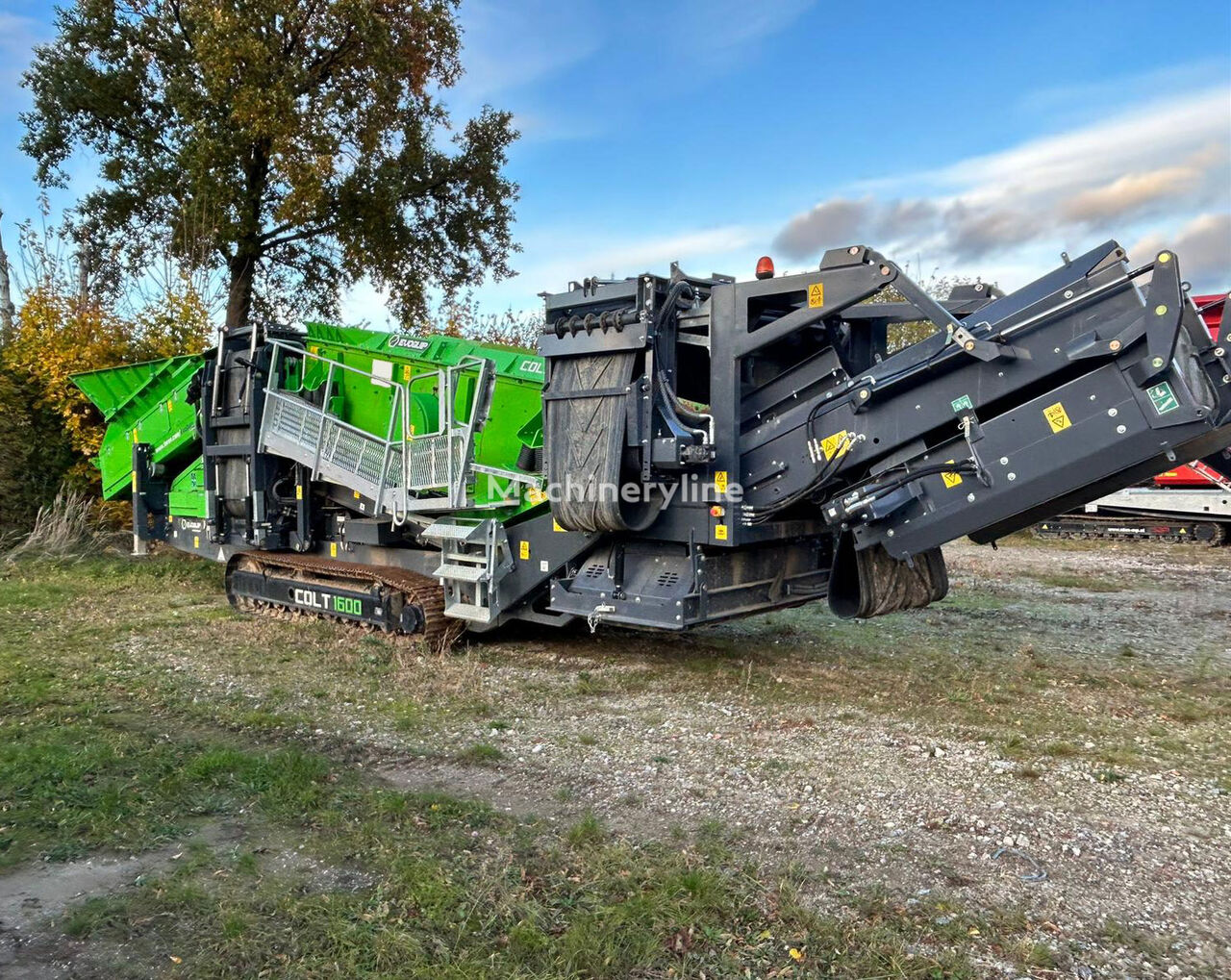 δονούμενος μεταφορέας Terex Colt 1600