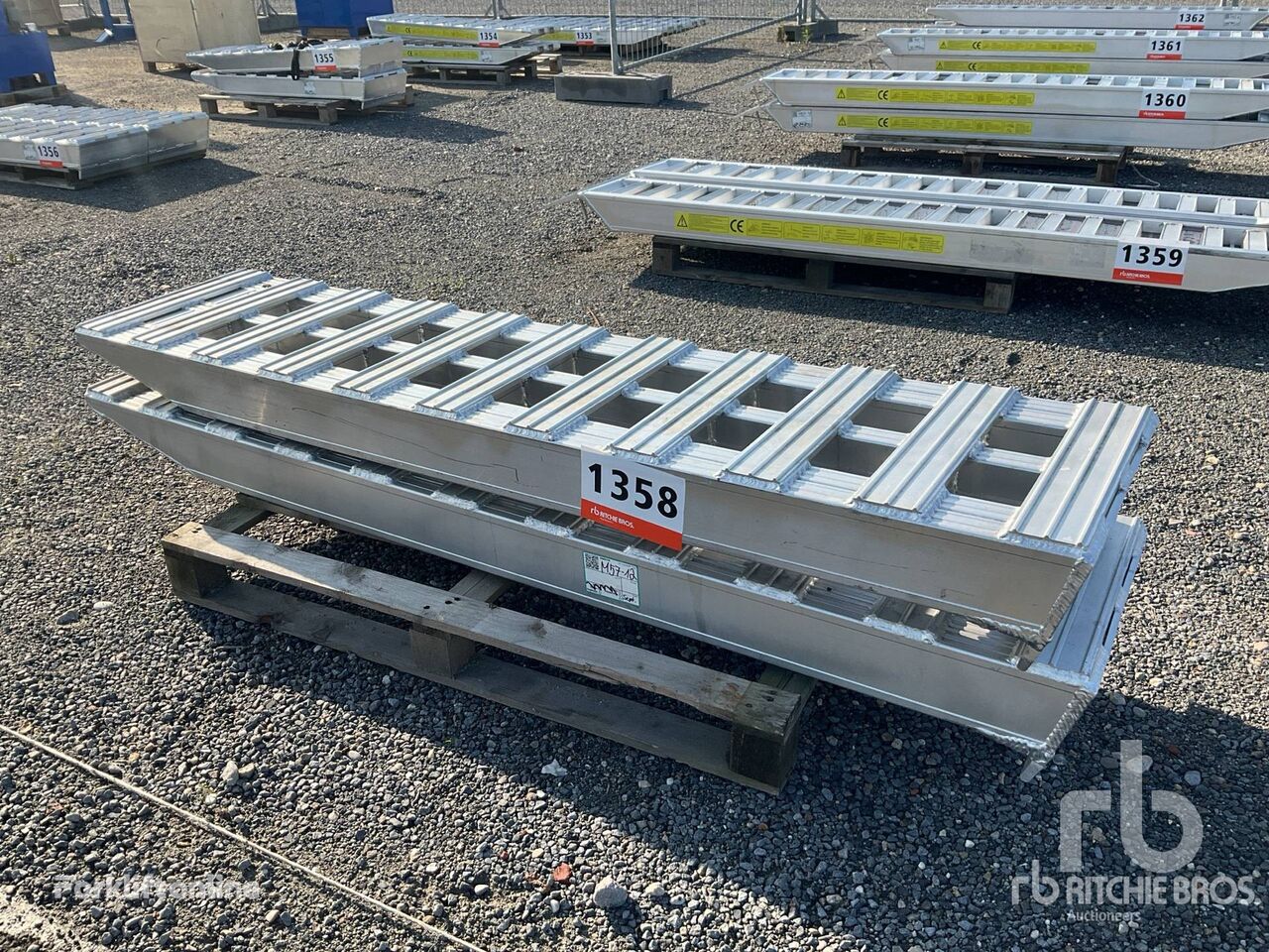 нов мобилна рампа 20 Ton Aluminum Loading Ramps (