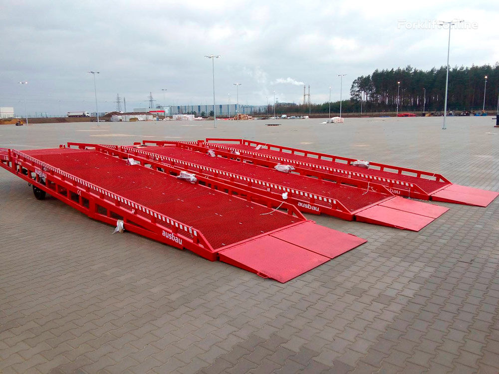 neue AUSBAU Mobile Verladerampe, Loading ramp, Rampa mobilna przeładunkowa