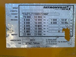 بيع مقطورة نصفية معيارية Faymonville STNZ-7WAA - صورة 30 | Autoline SD مقطورة نصفية معيارية Faymonville STNZ-7WAA | صورة 30 - Autoline