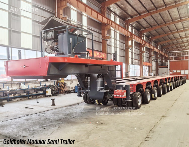 Goldhofer Modular Semi Trailer modulær semitrailer