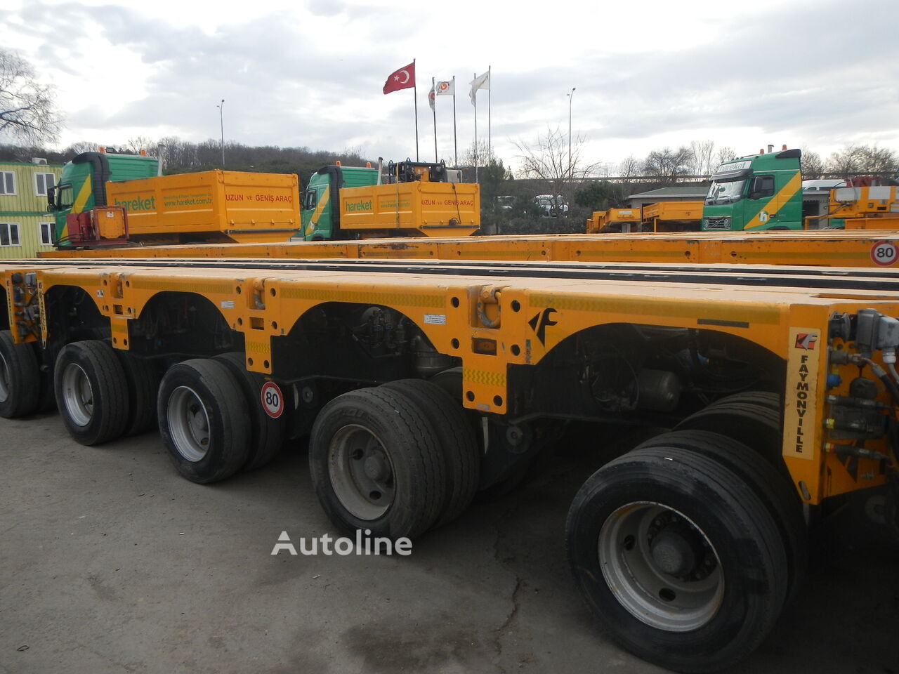 모듈형 세미 트레일러 Scheuerle InterCombi - Autoline