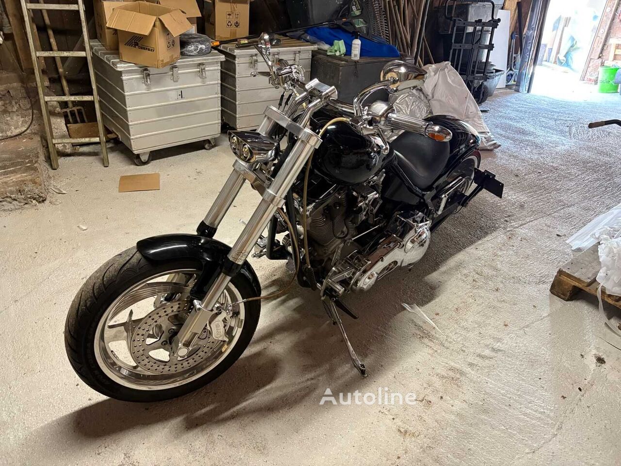 Alex Custom GmbH Black Bob motorcykel - Autoline