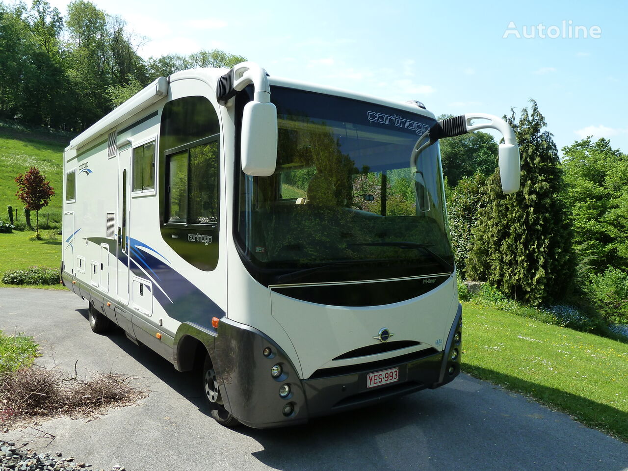 Carthago M Liner integral sur Iveco 3L autocaravana