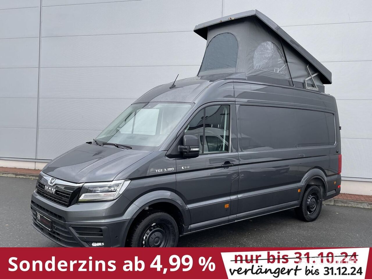 MAN TGE 3.180 L3H3  motorhome