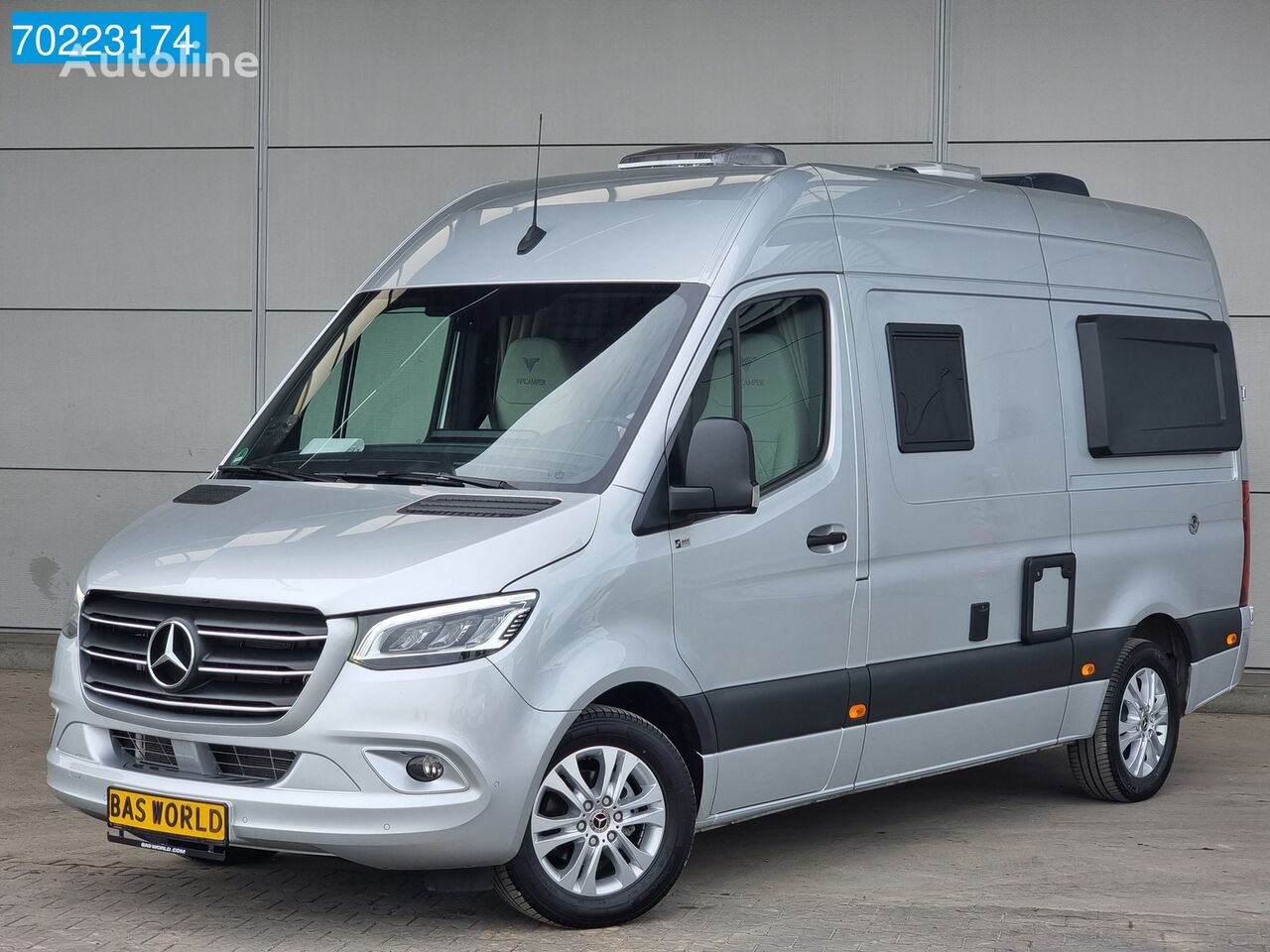 Mercedes-Benz Sprinter 319 CDI Automaat L2H2 Camper Kampeerwagen Wohnmobil Air karavan tekerlekli ev