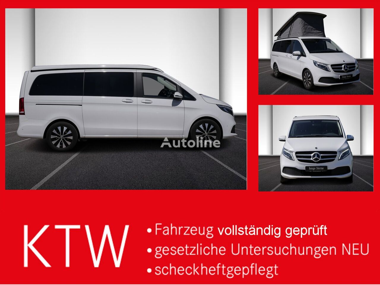 Sat l k Mercedes Benz V 250 Marco Polo EDITION karavan tekerlekli ev Almanya Hildesheim LN33453