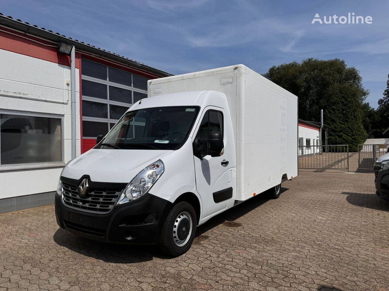 namas ant ratų Renault Master Koffer mit Auffahrrampe Klima 1230kg Nutzlast EURO 6