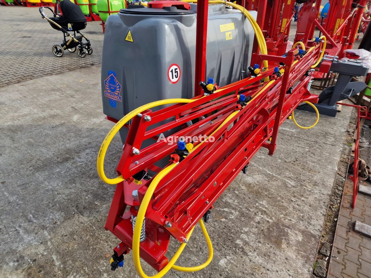 New Demarol Cyklon 600/12 mounted sprayer - Agronetto