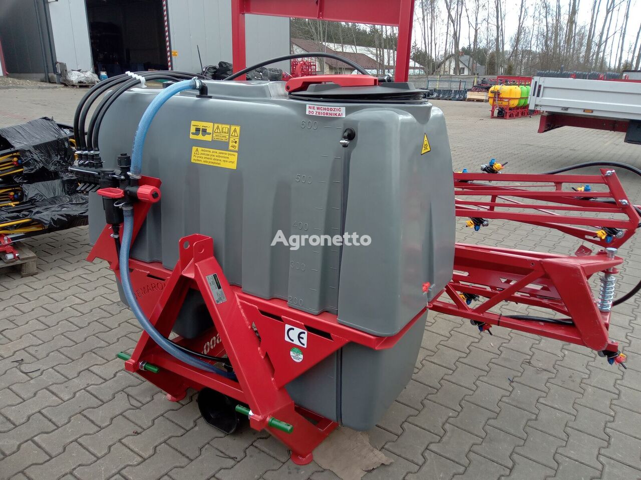 New Demarol Cyklon 600/12 mounted sprayer - Agronetto