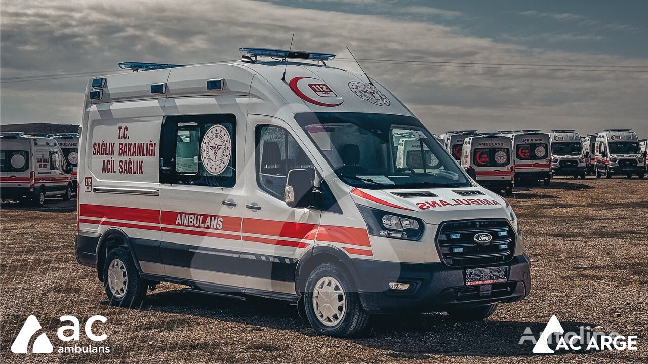 новая машина скорой помощи Ford Transit 410L 2023 TYPE B EMERGENCY AMBULANCE MANUAL TRANSMISSION