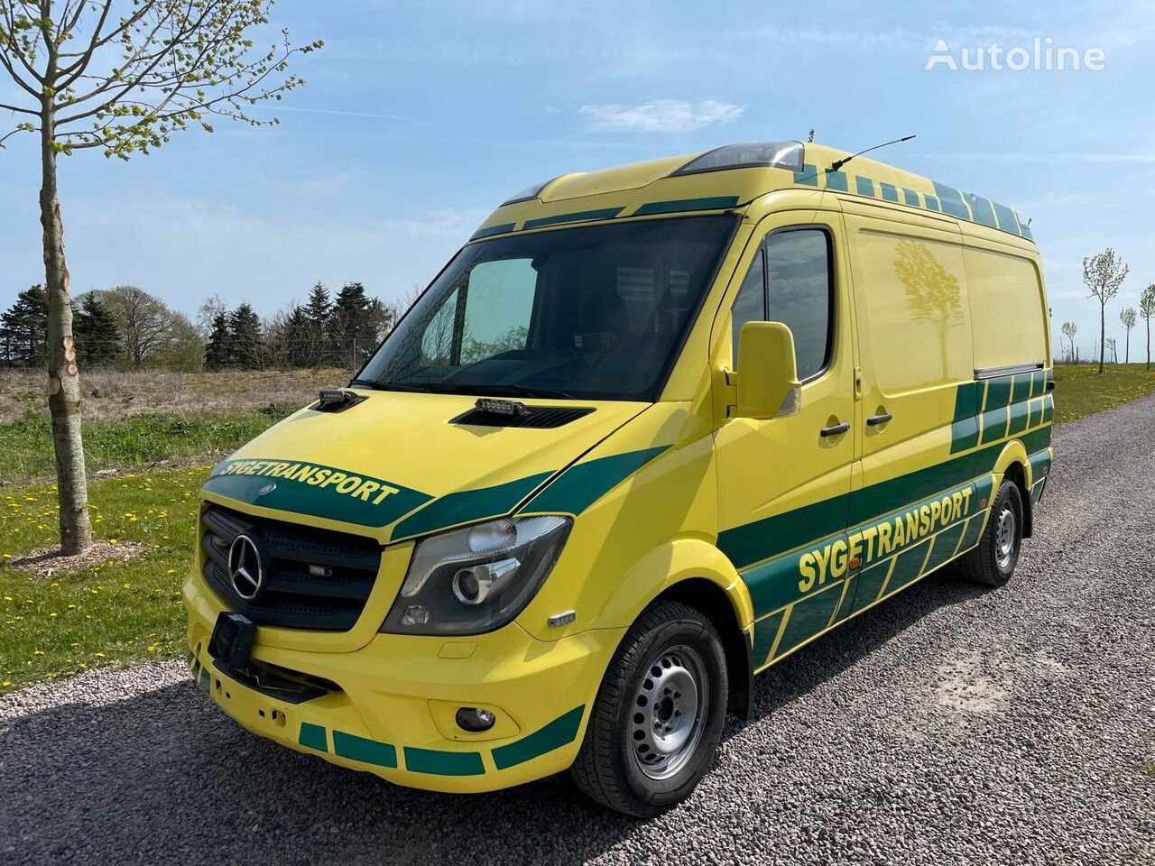 الميكروباصات سيارة الإسعاف Mercedes-Benz Sprinter 316 CDI Ambulance *Defect*