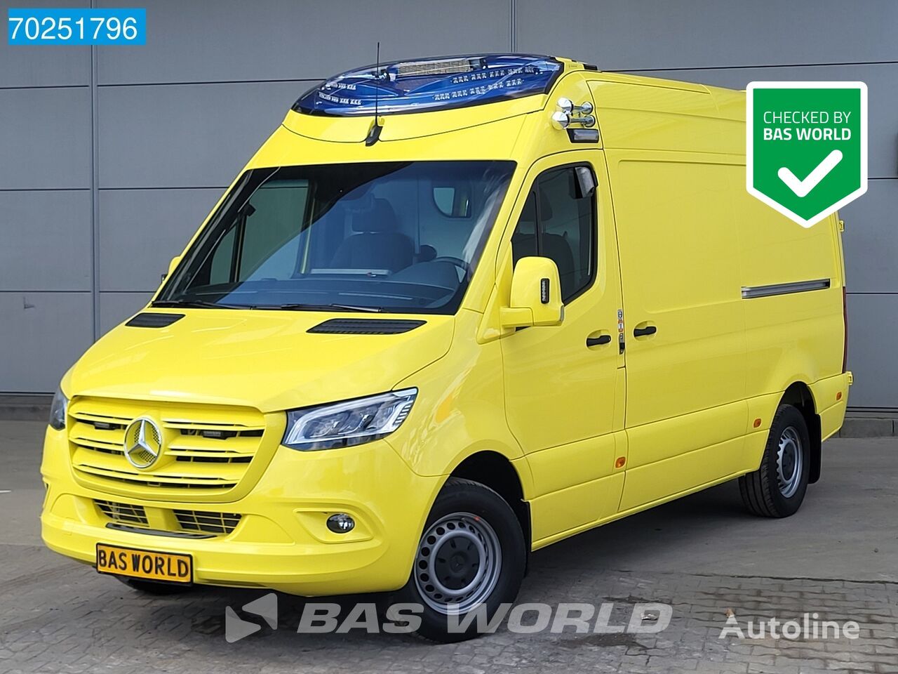 нова машина швидкої допомоги Mercedes-Benz Sprinter 319 CDI Automaat L2H2 New! Ambulance Ziekenwagen Rettun