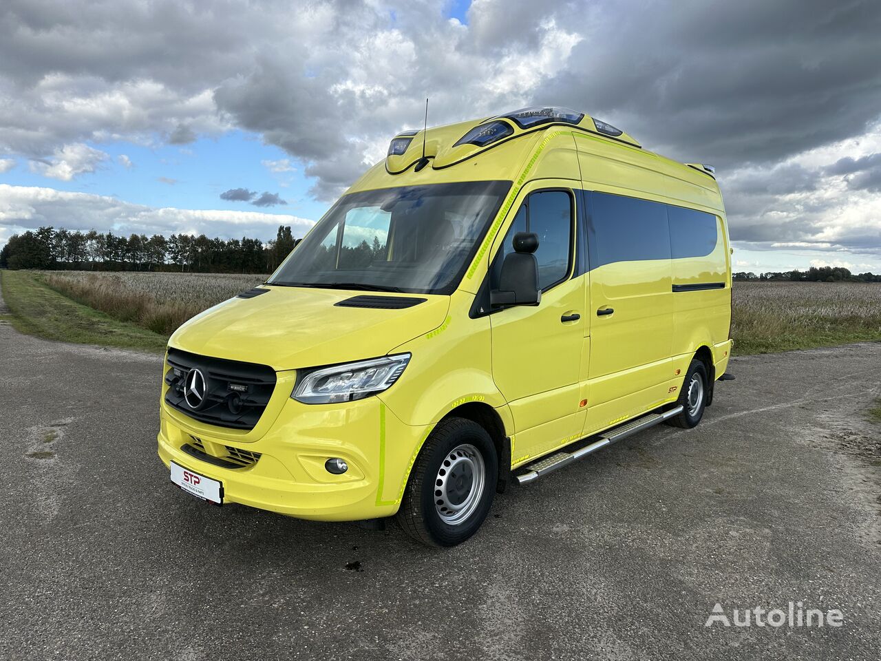 greitosios pagalbos automobilis Mercedes-Benz Sprinter 319 cdi 6 cilinder 190 HP new modell 907