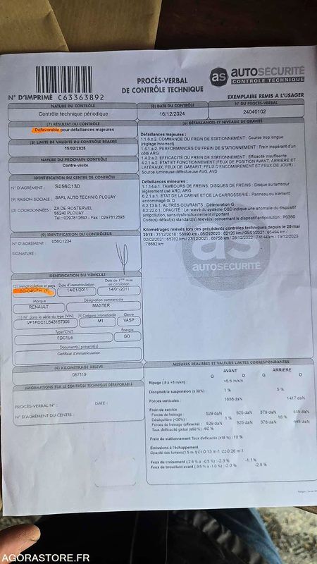 2011 Renault Master-46287358