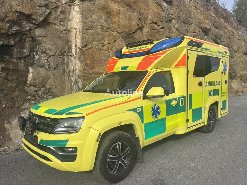 Volkswagen Amarok 4motion - ambulance - RESERVERAD Rettungswagen