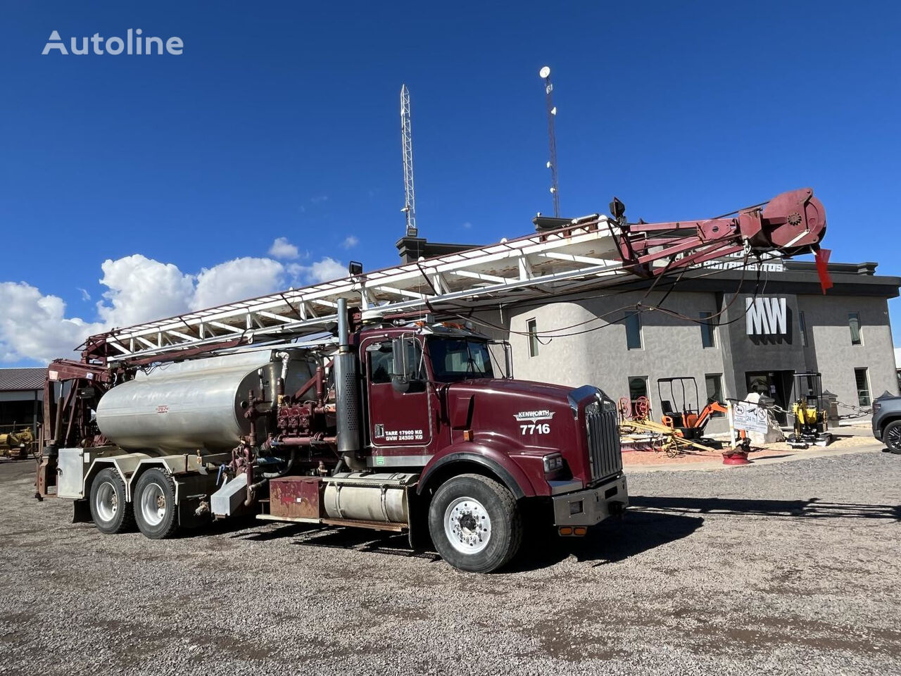 Kenworth T800 combination sewer cleaner