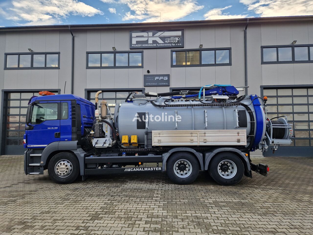 MAN TGS 26.360 combination sewer cleaner