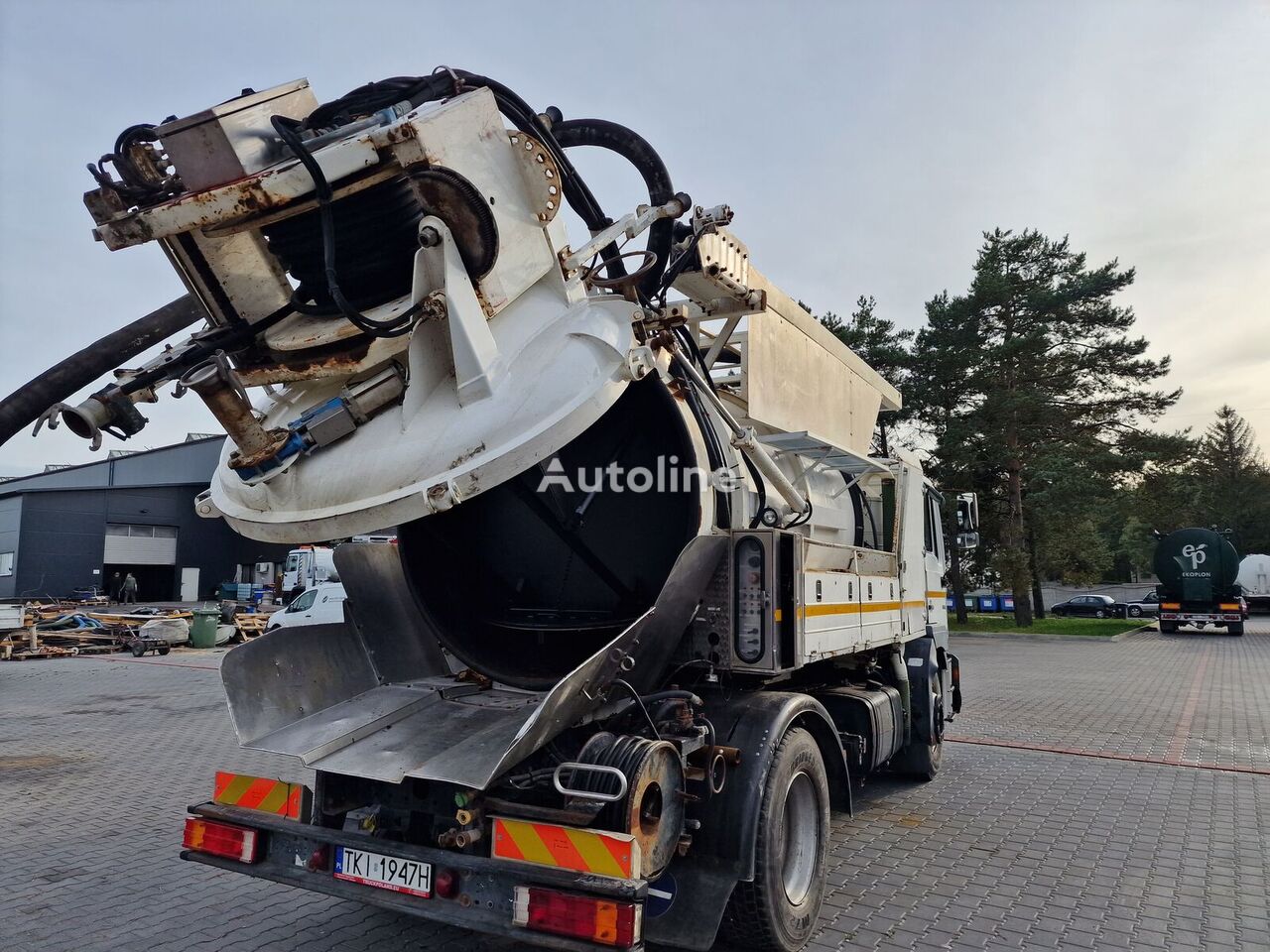 MAN WUKO MORO KOMBI FOR CHANNEL CLEANING combination sewer cleaner