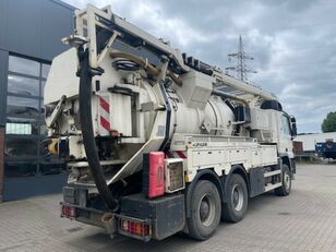 kombinirano vozilo za či&scaron;čenje kanalizacije Mercedes-Benz 3341 6x4 Kanal M&uuml;ller Saug-Sp&uuml;lkombi/Edelstahl