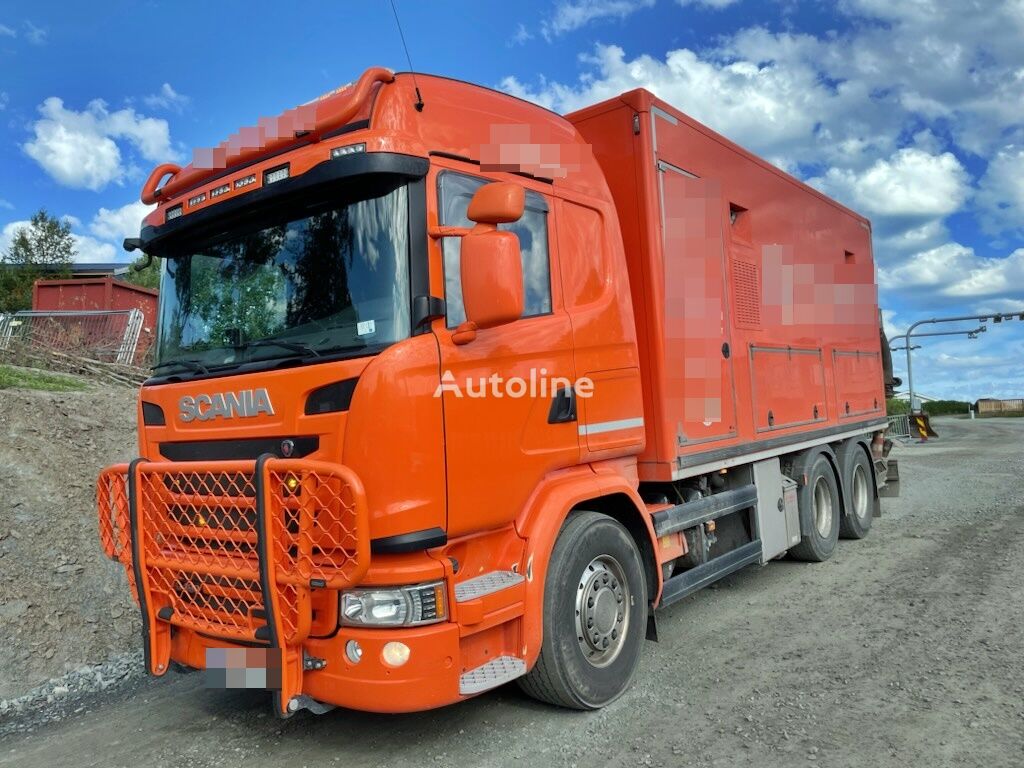 ماكينة تنظيف المجاري Scania G490 *6x4 *FFG *POLAR COMBI 12m3 *HYBON 4300ltr/min *ONLY 75tkm