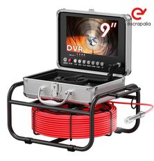 машина для прочистки канализации C&aacute;mara Profesional Inspecci&oacute;n de Tuber&iacute;as con Monitor de 9 Pulga