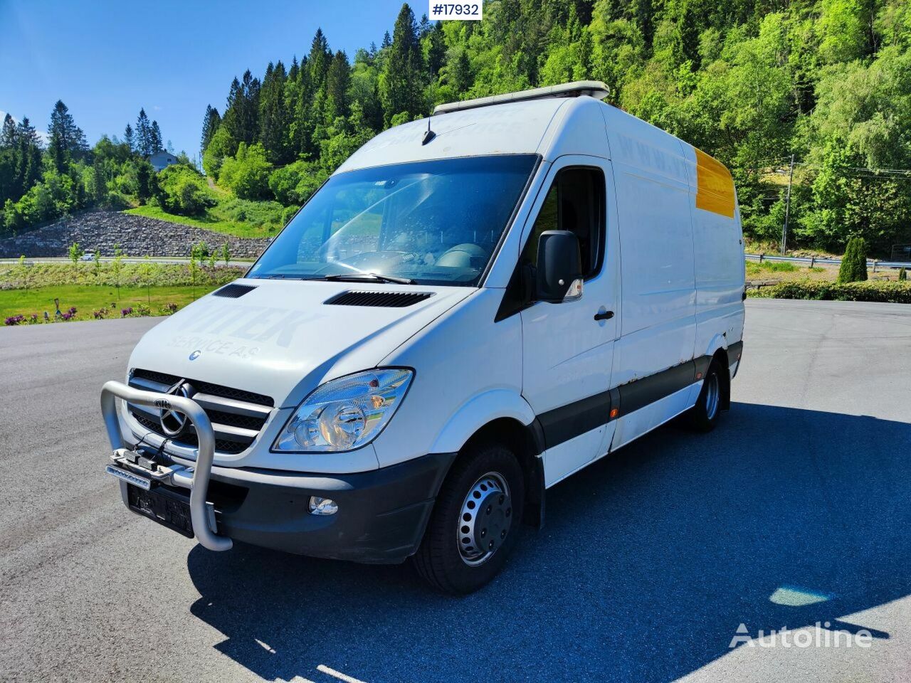 машина для прочистки канализации Mercedes-Benz Sprinter 516CDI  Feierabend & Fock, Steam