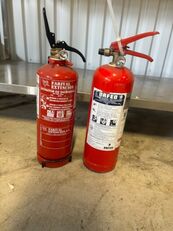 2 smaller fire extinguishers (2 kg) fire fighting equipment