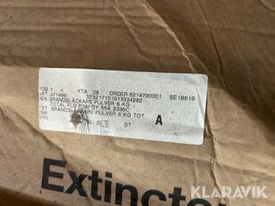 Pulversl&auml;ckare 6 kg 15 st Feuerl&ouml;scheinrichtung