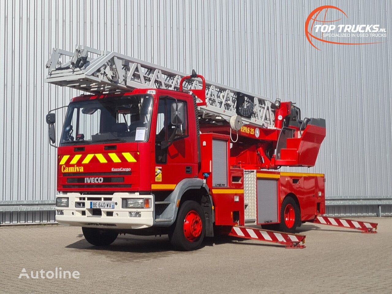 IVECO Eurocargo 120E23 Camiva EPAS 25 Ladderwagen, Ladder Truck, Arbei fire ladder truck