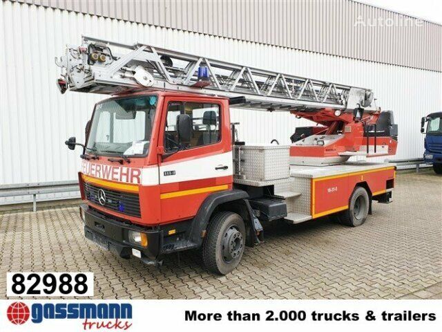 autoscara Mercedes-Benz 1114 4x2 DLK 18-12 CC Drehleiter, 24 Meter