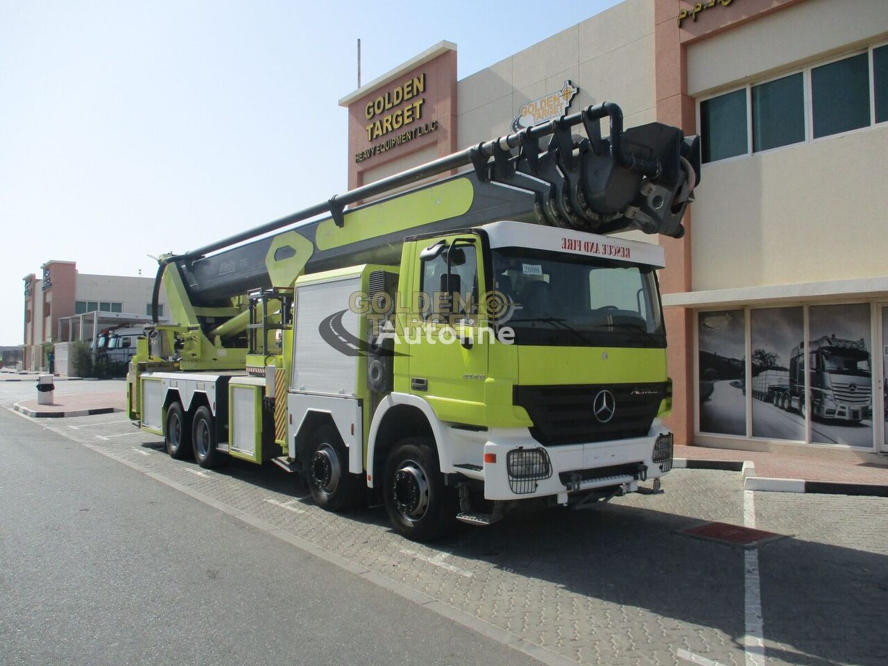 пожарная автолестница Mercedes-Benz 4140 2008 manlift truck