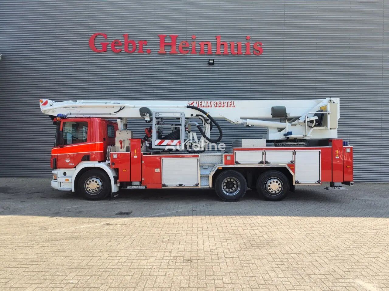 Scania P124-420 6x2 Vema 333 TFL-E Firetruck autoescala