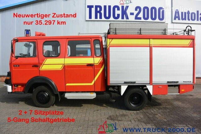 IVECO 75E16  ugunsdzēsēju mašīna