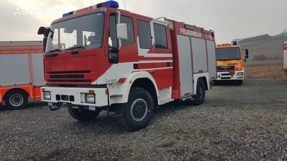 IVECO EUROCARGO,  135E24  VATROGASNO  VOZILO  DUPLA  KABINA, 2000 camión de bomberos