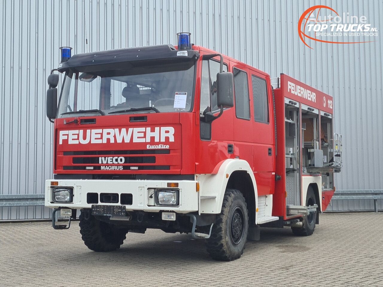 IVECO EuroFire 95E18 4x4 -600 ltr -Feuerwehr, Fire Brandweer - Expedit itfaiye aracı