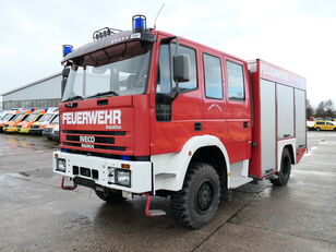 пожарна кола IVECO Magirus FF 95 E 18W LF 8/6 DoKa 4X4 SFZ FEUERWEHR Löschfahrzeug