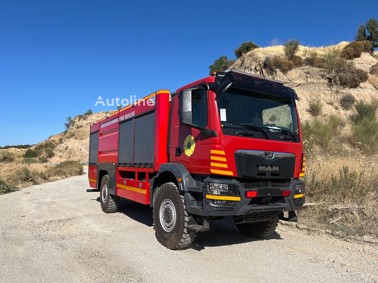 Venta de MAN 18.250 4x4 camión de bomberos | Autoline PY MAN 18.250 4x4 camión de bomberos nuevo - Autoline