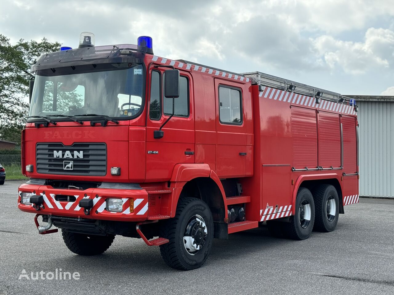 MAN 27-414 6X6 DOKA 8.000 Liter Tanklöschfahrzeug vatrogasno vozilo