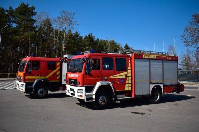 противпожарно возило MAN 4x4 Firetruck Feuerwehr DOKA Expedition Camper