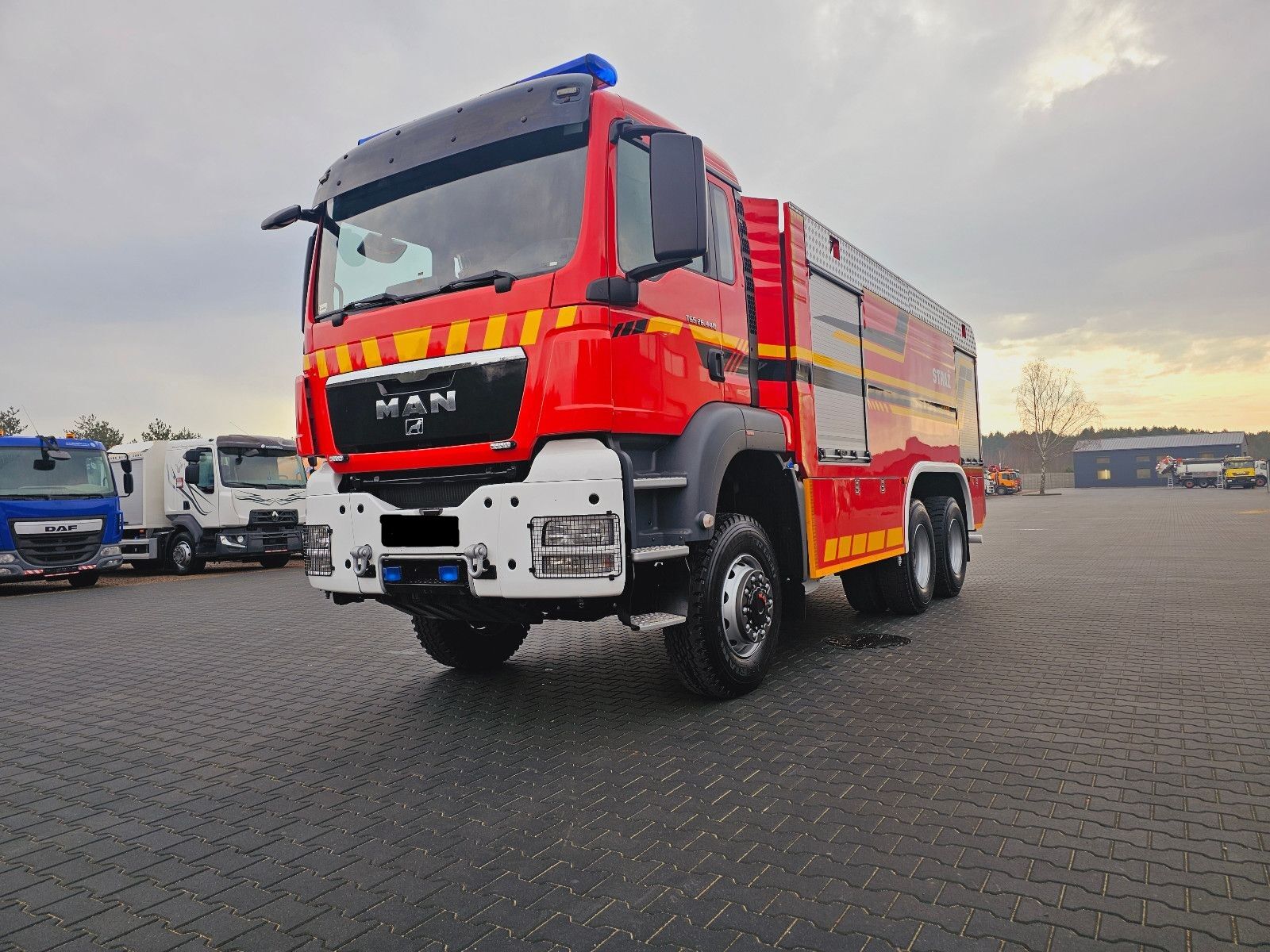 MAN TGS 26.440 Fire truck 6x6 camión de bomberos