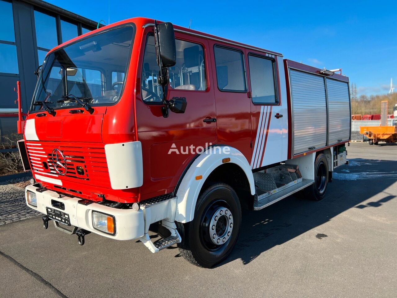 camion de pompiers Mercedes-Benz 1019