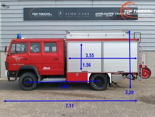 Mercedes-Benz 1120 4x4 - 1.200 ltr Brandweer, Feuerwehr, Fire brigade- Crew Ca cami&oacute;n de bomberos
