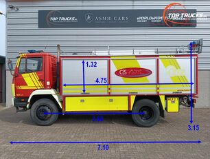 Mercedes-Benz 1124 AF 4x4 - 1.800 ltr - 600 ltr Foam -Brandweer, Feuerwehr, Fi fire truck